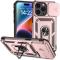  iPhone 15 Pro Skal CamShield Armor Ring Roséguld