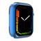  Apple Watch 7/8 45mm Skal TPU Electroplate Blå