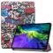  iPad Air 2026-2020 / Pro 11 Fodral Tri-Fold Graffiti