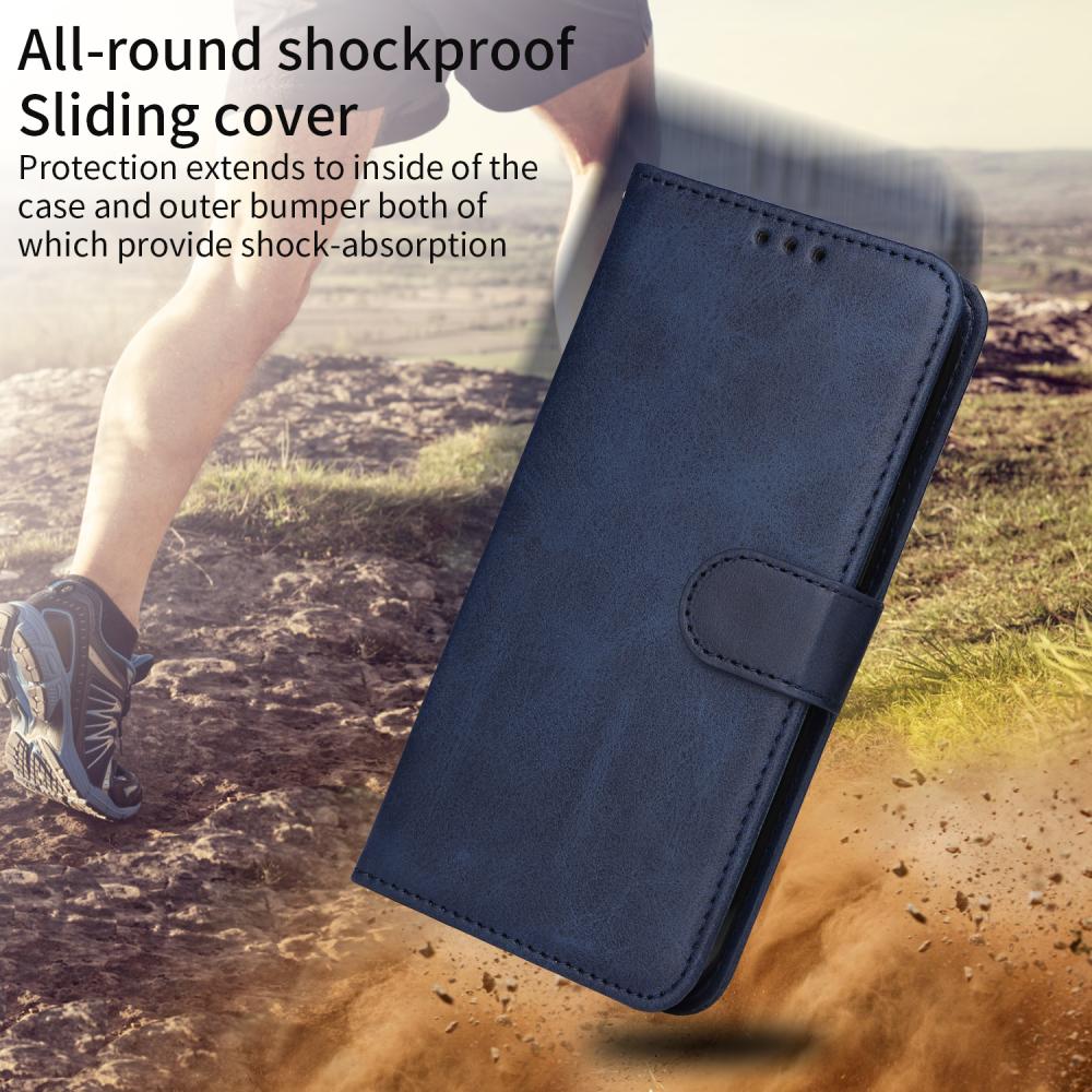  Motorola Moto G86 Power / G86 5G Fodral Läder Blå