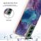  Samsung Galaxy S23 Plus Skal Marmor TPU Lila