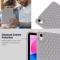  iPad Air 2026-2020 Skal Diamond Textur TPU Grå