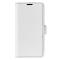  iPhone 15 Plus Fodral Crazy Horse Läder Vit