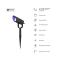 Hombli Hombli Smart Utomhus Spotlight 1-pack RGB CCT Svart