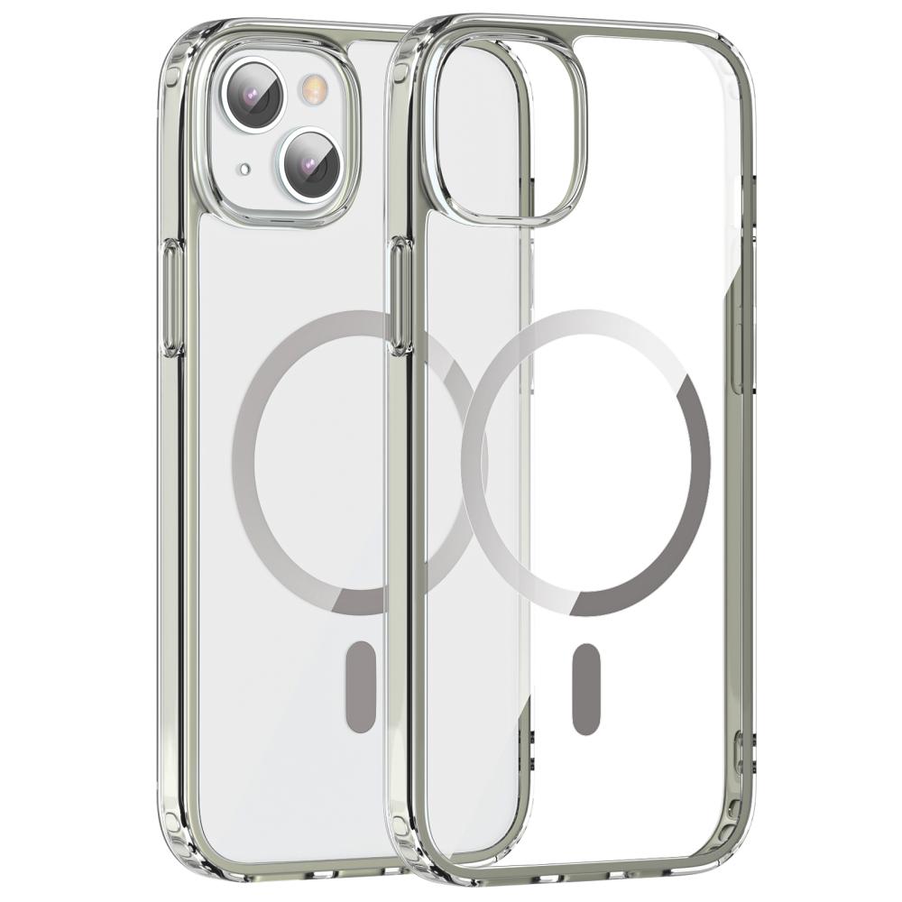 ColorPop ColorPop iPhone 15 Skal CH MagSafe Transparent/Titanium