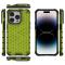  iPhone 15 Pro Skal Honeycomb Shockproof Grön