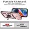  iPhone 15 Pro Skal CamShield Armor Ring Roséguld