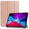  iPad Pro 12.9 (2018/2020) - Tri-Fold Stödjer Apple Pen Laddning - Roséguld