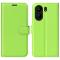  Xiaomi Redmi 13C 4G Fodral Litchi Läder Grön