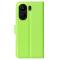  Xiaomi Redmi 13C 4G Fodral Litchi Läder Grön