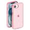  iPhone 17e / 16e Skal Glitter Shockproof Rosa