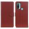  Motorola Moto E20 / E40 Fodral Litchi Textur Brun