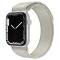 ColorPop Apple Watch 42/44/45/46/49 mm Armband Nylon Trail Loop Ljus Grå