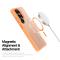 DUX DUCIS DUX DUCIS Galaxy S26 Ultra Skal MagSafe Yind Series Orange