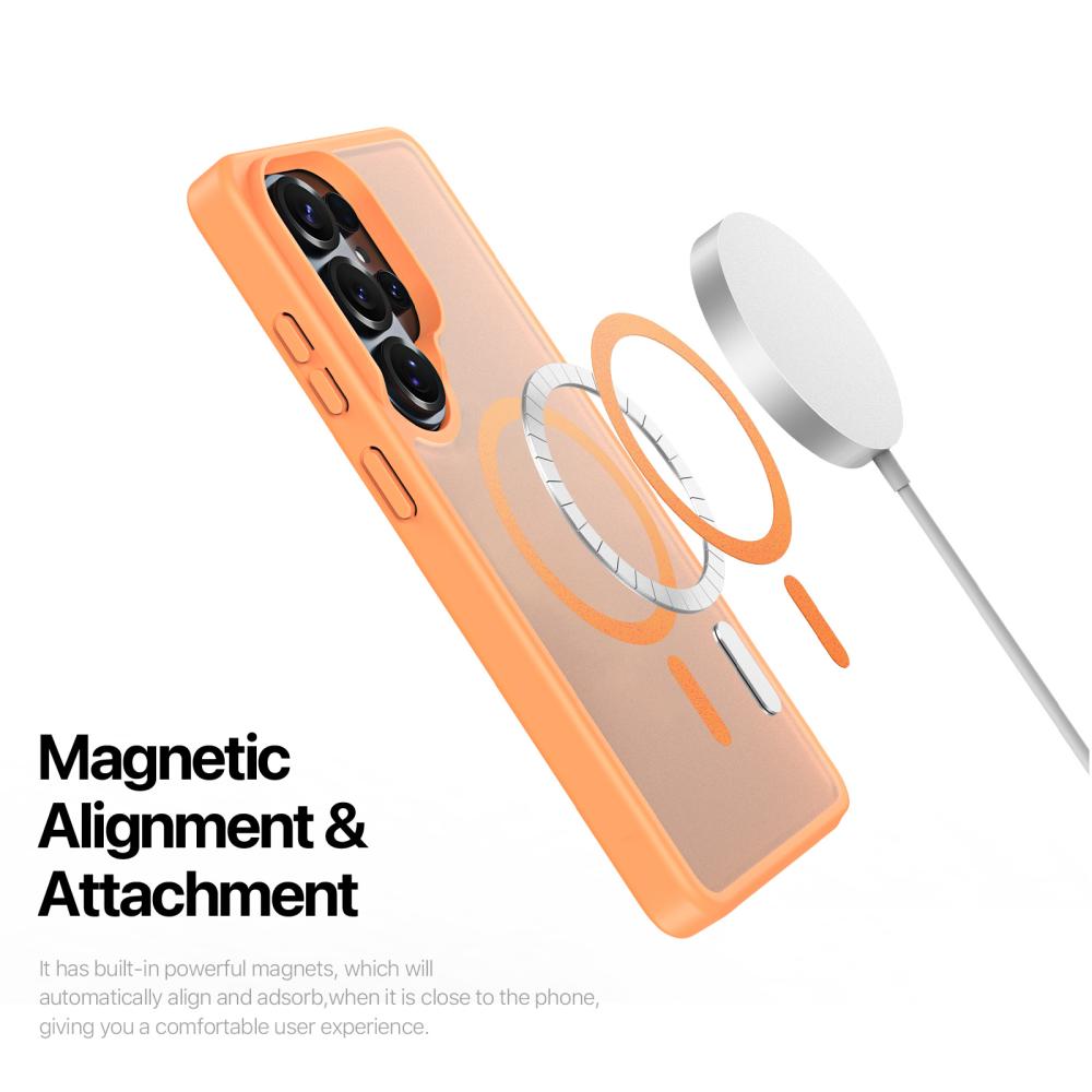 DUX DUCIS DUX DUCIS Galaxy S26 Ultra Skal MagSafe Yind Series Orange