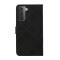  Samsung Galaxy S22 Plus Fodral Tryckta Mandala Blommor Svart