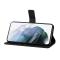  Samsung Galaxy S22 Plus Fodral Tryckta Mandala Blommor Svart