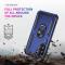  Samsung Galaxy A37 5G Skal Shockproof Hybrid Ring Blå
