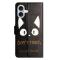  iPhone 16 Plus Fodral Med Tryck Dont Touch Katt