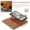 DG.MING DG.MING Google Pixel 8A 2in1 Magnet Fodral Brun