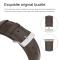 ColorPop Äkta Läder Armband Apple Watch 42/44/45/46/49 mm Mörk Brun