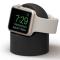  Apple Watch Silikon Stativ Svart