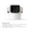  Apple Watch Silikon Stativ Vit