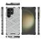  Galaxy S24 Ultra Skal Honeycomb Shockproof Hybrid Grå
