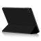  Lenovo Tab 10.1 2025 Fodral Tri-Fold Läder Svart