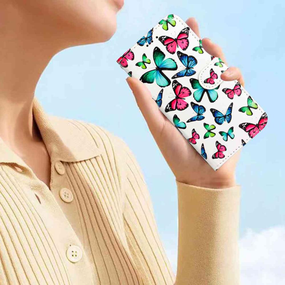  Honor 400 Smart Fodral Med Tryck Fjärilar