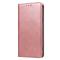  iPhone 15 Plus Fodral Flip Läder Roséguld
