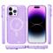  iPhone 15 Pro Max Skal MagSafe Glitter Lila