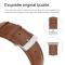 ColorPop Äkta Läder Armband Apple Watch 42/41/40/38 mm Brun