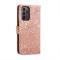  Samsung Galaxy A24 5G Fodral Med Blommigt Tryck Roséguld