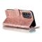  Samsung Galaxy A24 5G Fodral Med Blommigt Tryck Roséguld