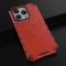 iPhone 15 Pro Skal Honeycomb Shockproof Röd