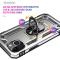  iPhone 14 Plus Skal Shockproof Ring Silver