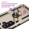  Samsung Galaxy A37 5G Skal Shockproof Hybrid Ring Guld
