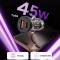 Tech-Protect Tech-Protect 45W PD QC Billaddare USB-C / USB-A Svart
