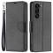  Samsung Galaxy S23 Plus Fodral Litchi Shark Svart