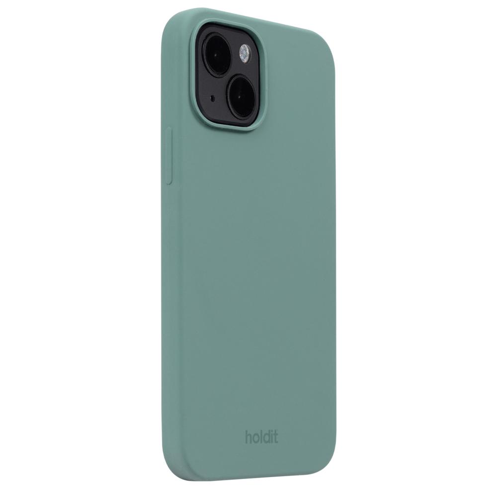 holdit holdit iPhone 14 / 13 Skal Silikon Moss Green