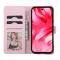  Google Pixel 10a Fodral RFID Läder Blommor