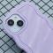  iPhone 15 Mobilskal Wavy Textur Lila