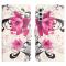  Samsung Galaxy S24 FE Fodral Med Tryck Lotus Blomma