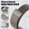  Apple Watch 38/40/41/42 mm Armband Milanese Titanium
