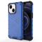  iPhone 14 Plus Skal Shockproof Honeycomb Blå