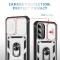  Galaxy S24 Plus Skal CamShield Ring Hybrid Armor Vit/Svart
