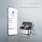  Samsung Galaxy Buds 3/3 Pro Skal TPU Svart