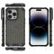  iPhone 15 Pro Skal Honeycomb Shockproof Svart