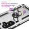  Samsung Galaxy A37 5G Skal Shockproof Hybrid Ring Silver